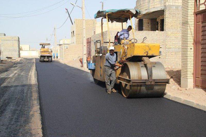 ۱۷ هزار متر مربع از معابر بخش مرکزی ری آسفالت شد